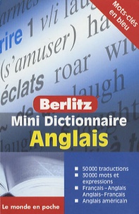  Berlitz - Mini Dictionnaire Anglais - Français-Anglais, Anglais-Français.