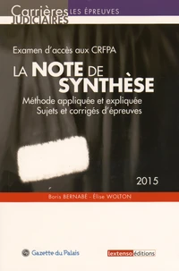La note de synthèse