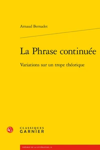La Phrase continuée