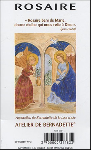 Bernadette de La Laurencie - Rosaire béni de Marie.
