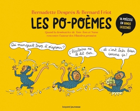 Les po-poèmes. 18 poésies en bande dessinée