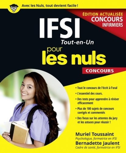 Bernadette Jaulent et Muriel Toussaint - IFSI pour les nuls - Concours.