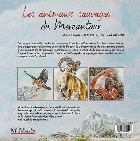 Les animaux sauvages du Mercantour