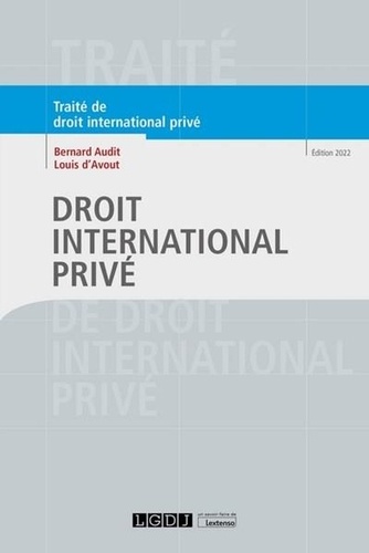 Droit international privé  Edition 2022
