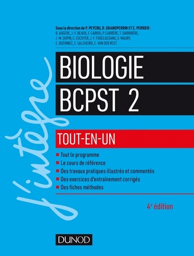 Pierre Peycru - Biologie BCPST 2 - Tout-en-un - 4e éd..