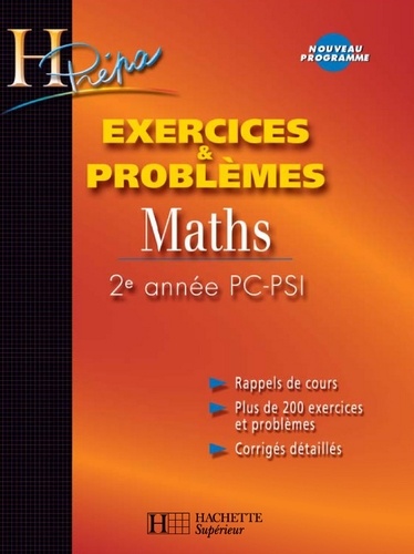Bernard Beck et Isabelle Selon - Exercices & Problèmes Maths - 2e année PC/PSI.