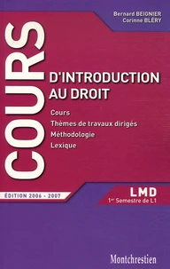Introduction au droit