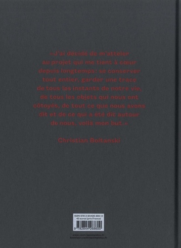 Christian Boltanski. Faire son temps