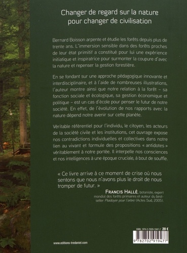 La Forêt est l'avenir de l'homme. Une écopsychologie forestière pour repenser la société et notre lien avec le vivant