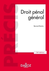 Bernard Bouloc - Droit pénal général 2015.