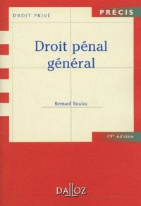 Bernard Bouloc et Gaston Stefani - Droit pénal général.