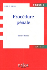 Bernard Bouloc - Procédure pénale 2012.