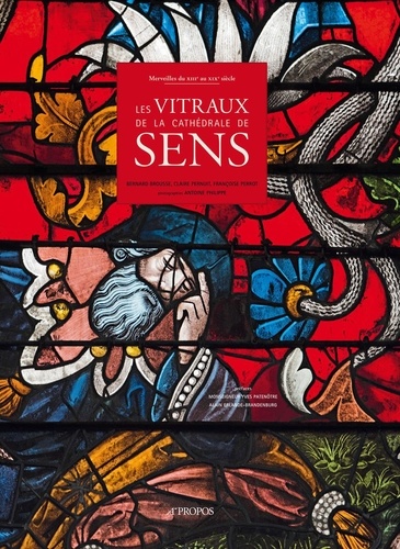 Bernard Brousse et Claire Pernuit - Les vitraux de la cathédrale de Sens - Merveilles du XIIIe au XIXe siècle.