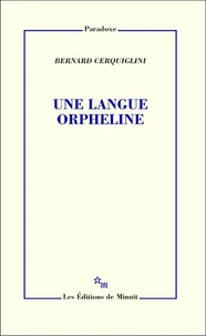 Une langue orpheline