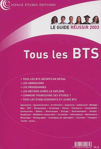 Bernard Cier - Tous Les Bts 2003.