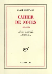 Cahier De Notes (1850-1860)