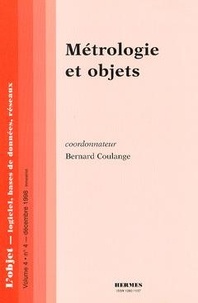 Bernard Coulange - Metrologie Et Objets.
