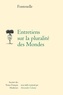 Bernard de Fontenelle - Entretiens sur la pluralité des mondes.