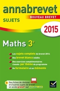 Bernard Demeillers - Mathématiques 3e - Sujets.