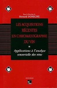 Acquisitions récentes en chromatographie du vin