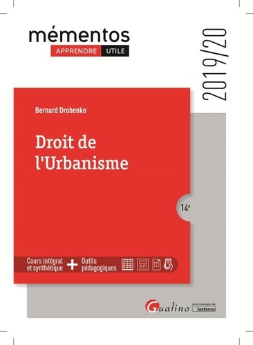 Droit de l'urbanisme  Edition 2019-2020