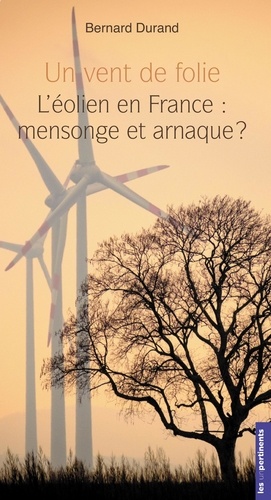 Un vent de folie. L'éolien en France : mensonge et arnaque ?