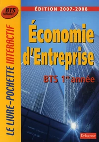 Economie d'entreprise BTS tertiaires 1e année
