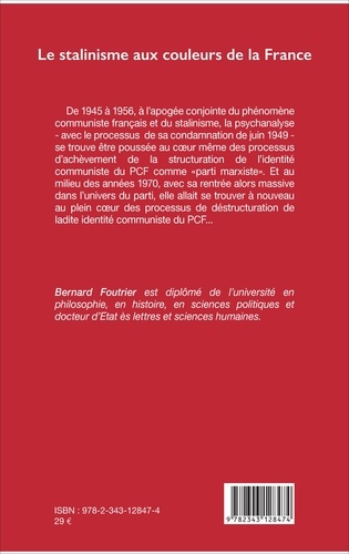 Le stalinisme aux couleurs de la France. Les processus de structuration et de déstructuration de l'identité communiste du PCF - De 1945 au milieu des années 1970
