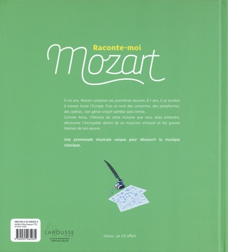 Raconte-moi Mozart  avec 1 CD audio