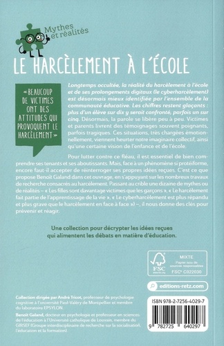 Le harcèlement à l'école