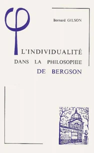 L'individualité dans la philosophie de Bergson