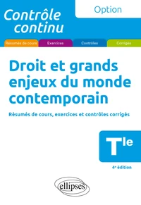 Droit et grands enjeux du monde contemporain Tle