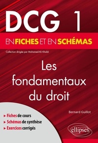 Bernard Guillot - DCG 1 Les fondamentaux du droit en fiches et en schémas.