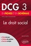 Bernard Guillot - Le droit social en fiches et en schémas DCG 3.