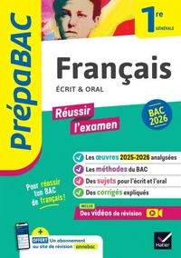 Prépabac - Français 1re générale Bac de français 2026 (écrit &amp; oral)