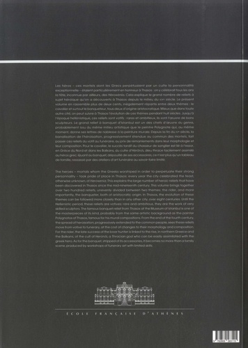 La sculpture de Thasos - Corpus des reliefs. Volume 2, Reliefs à thèmes héroïques - Pack en 2 volumes : Texte ; Planches