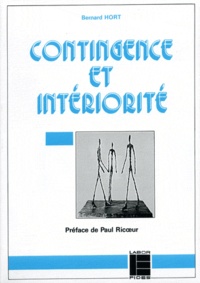 Bernard Hort - Contingence et intériorité - Essai sur la signification théologique de l'oeuvre de Pierre Thévenaz.