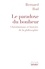 Le paradoxe du bonheur. Christianisme et histoire de la philosophie