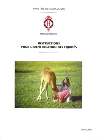 Instructions pour l'identification des équidés