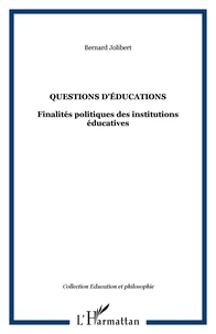 Questions d'éducation
