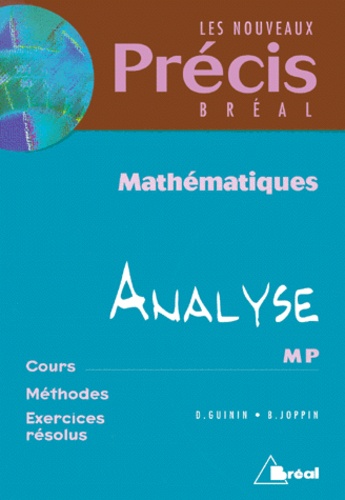 Bernard Joppin et Daniel Guinin - Mathematiques Analyse Mp.