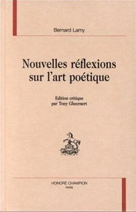 Nouvelles réflexions sur l'art poétique