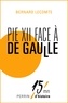 Bernard Lecomte - Pie XII contre De Gaulle.