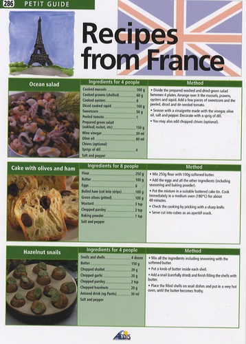 Bernard Legay - Recipes from France - Edition en langue anglaise.