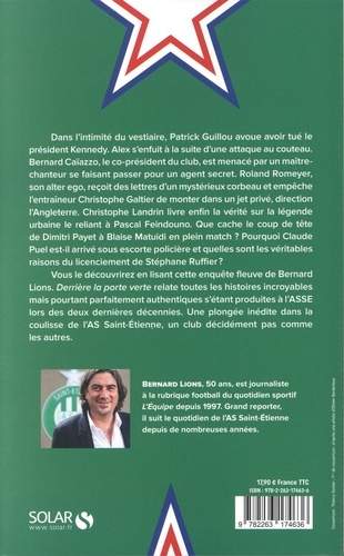 Derrière la porte verte. Histoires secrètes de l'ASSE (2000-2020)