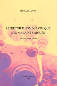 Répertoire homéopathique des maladies aiguës