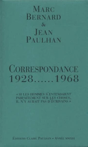 Correspondance 1928-1968