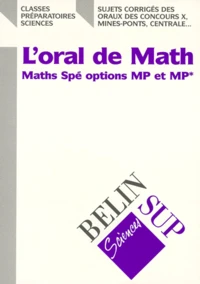 L'oral de math