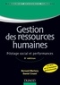 Bernard Martory et Daniel Crozet - Gestion des ressources humaines - 9e éd. - Pilotage social et performances.