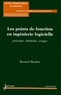 Bernard Mesdon - Les points de fonction en ingénierie logicielle - Principes, méthodes, usages.